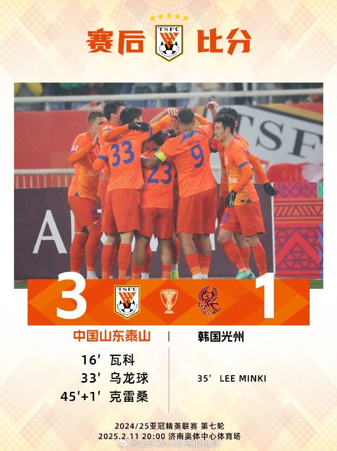  以一場亞冠的勝利，開啟新年征程！