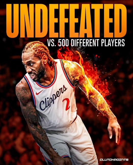  罕見統(tǒng)計！小卡對500球員保持不敗NBA首人 榜單2-6僅老詹非他隊友