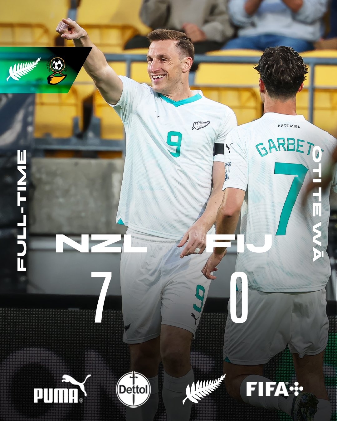  距世界杯一步之遙！新西蘭7-0進大洋洲決賽，其FIFA排名高國足1位