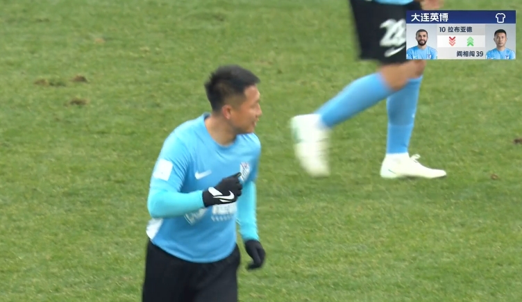  隊長來了！38歲閻相闖替補登場，上演賽季&重返中超首秀！