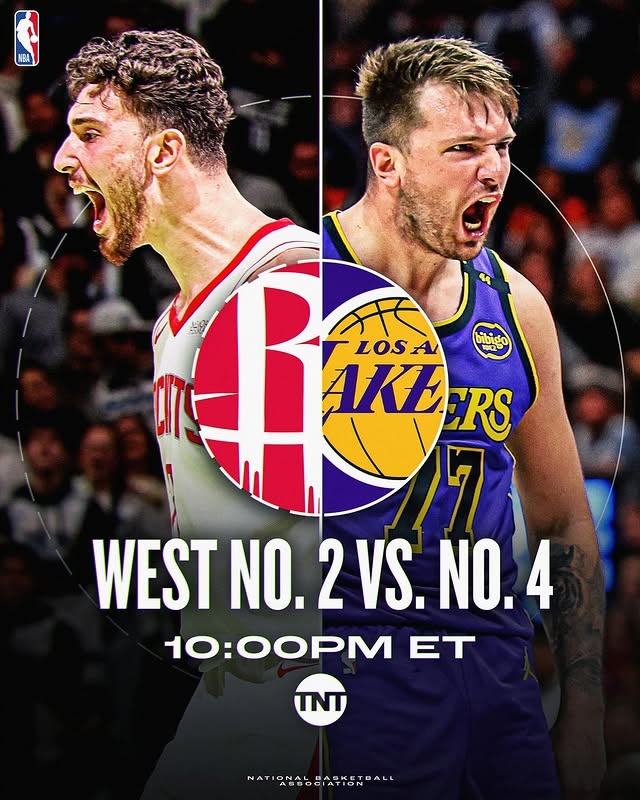  狂野西部焦點大戰(zhàn)！NBA官方發(fā)布火湖大戰(zhàn)海報：申京VS東契奇