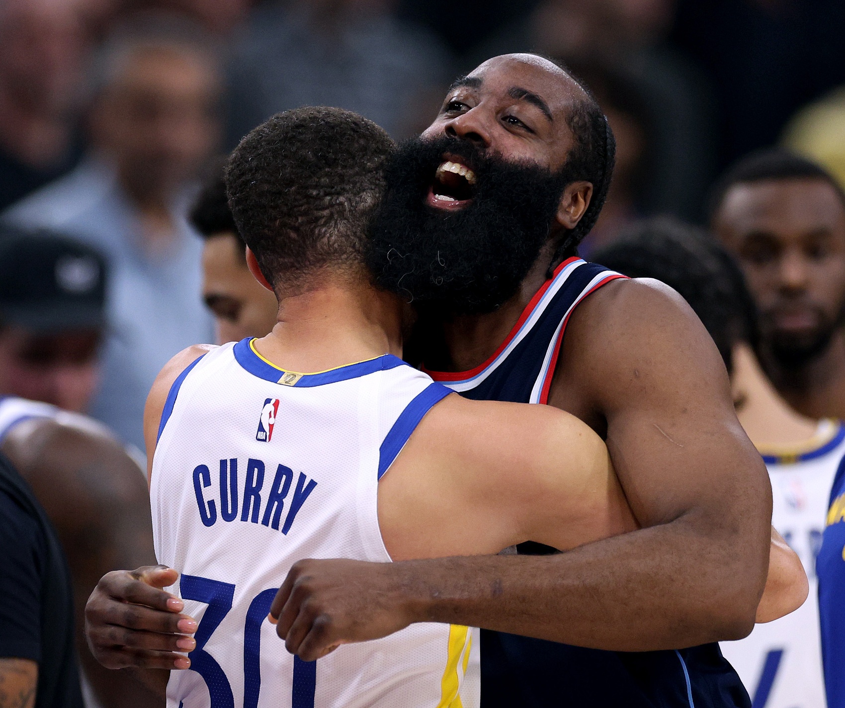  諸神黃昏！庫里哈登先后50+ NBA歷史首次兩名35歲以上球員轟50+！